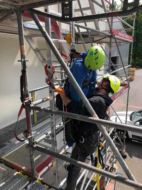 PSAgA Schulung Horst Hilflos 2 - SeilTechnik Ulm